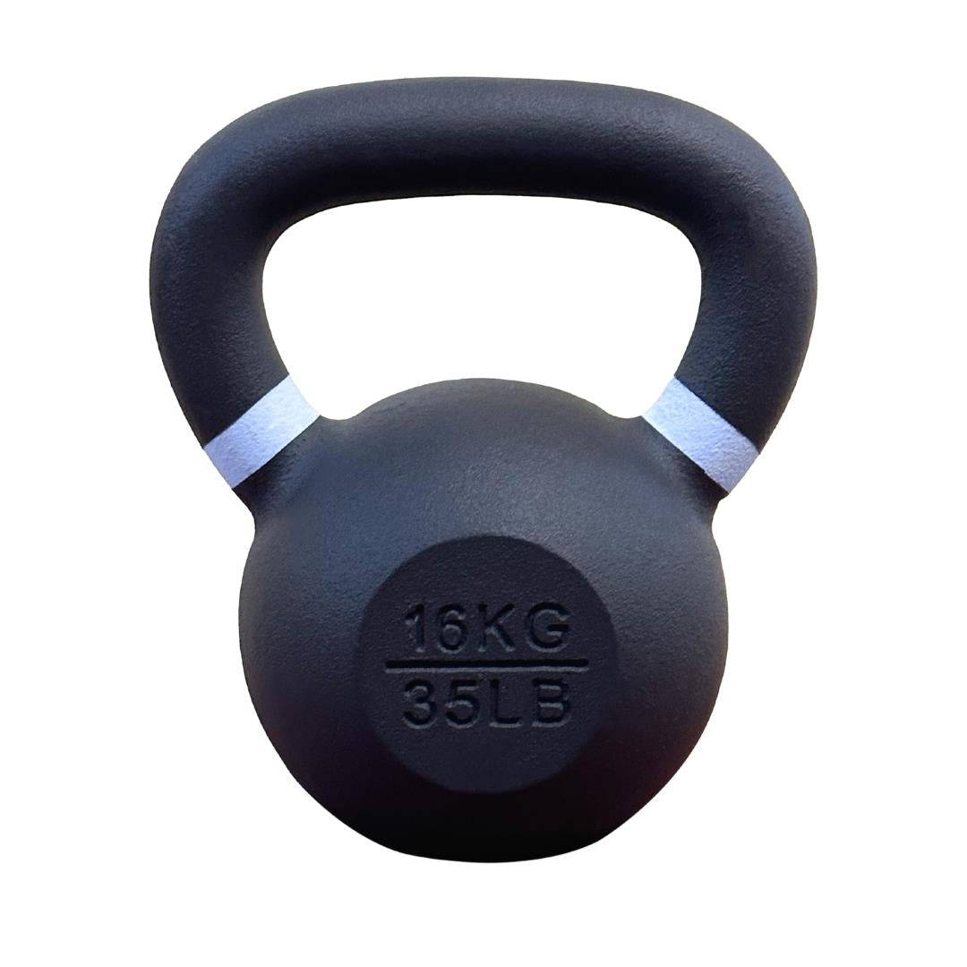 Versatile Cast Iron Neoprene Kettlebells - 2 to 28Kg for Ultimate Fitness Training