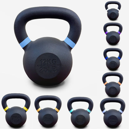 Versatile Cast Iron Neoprene Kettlebells - 2 to 28Kg for Ultimate Fitness Training